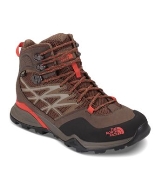 The North Face Women's Hedgehog Hike Mid Gore - Tex® Morel Brown / Radiant Orange L76u3612