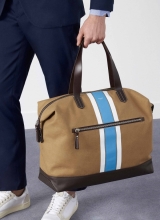 Hackett Accessories Monaco Day Tote Bag Tobacco B61b1368