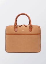 Hackett Accessories Albemarle Briefcase Beige / Tan D59f1450