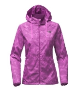 The North Face Women's Rapida Jacket Sweet Violet Print / Wood Violet L73g5339